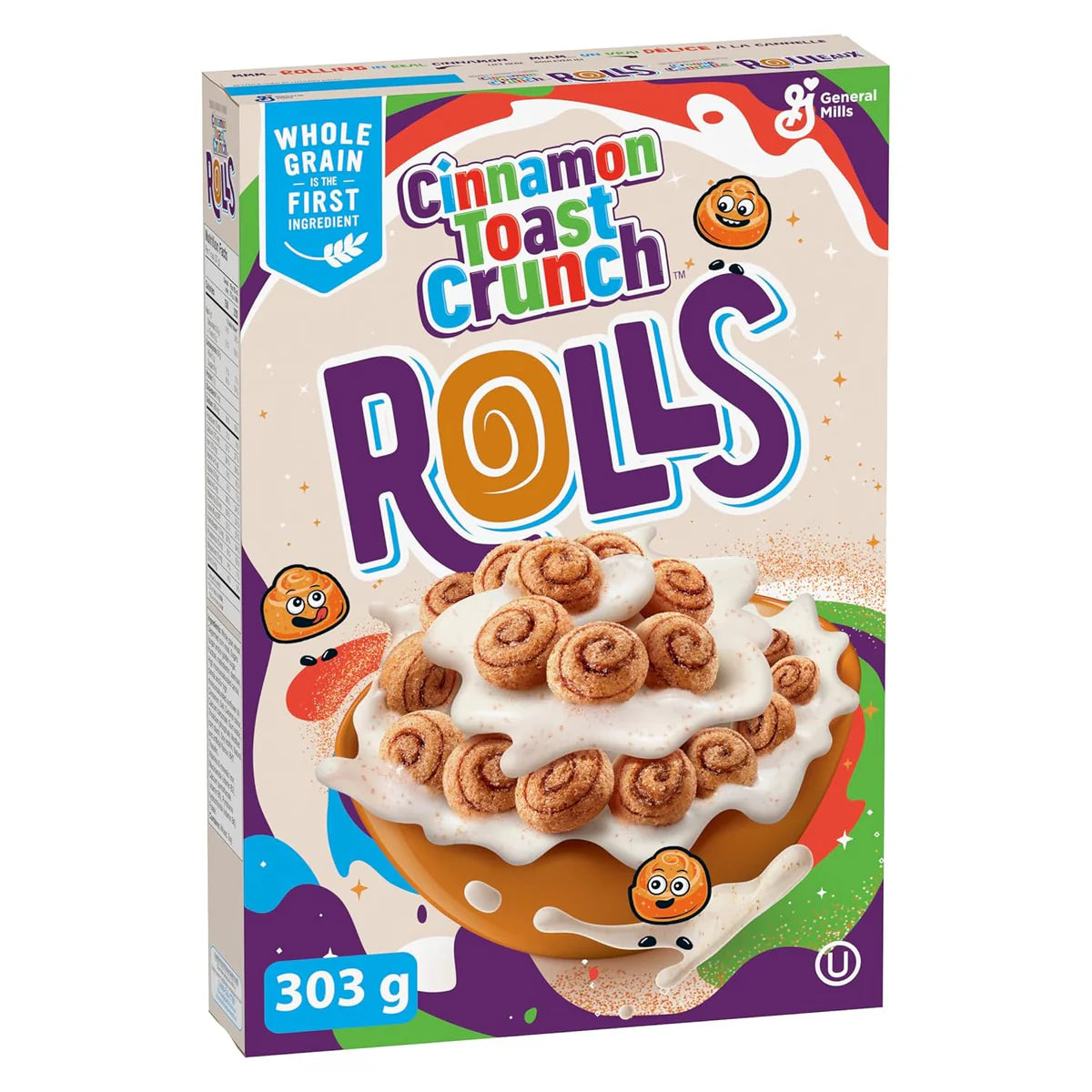 Cinnamon Toast Crunch Rolls Cereal 303g