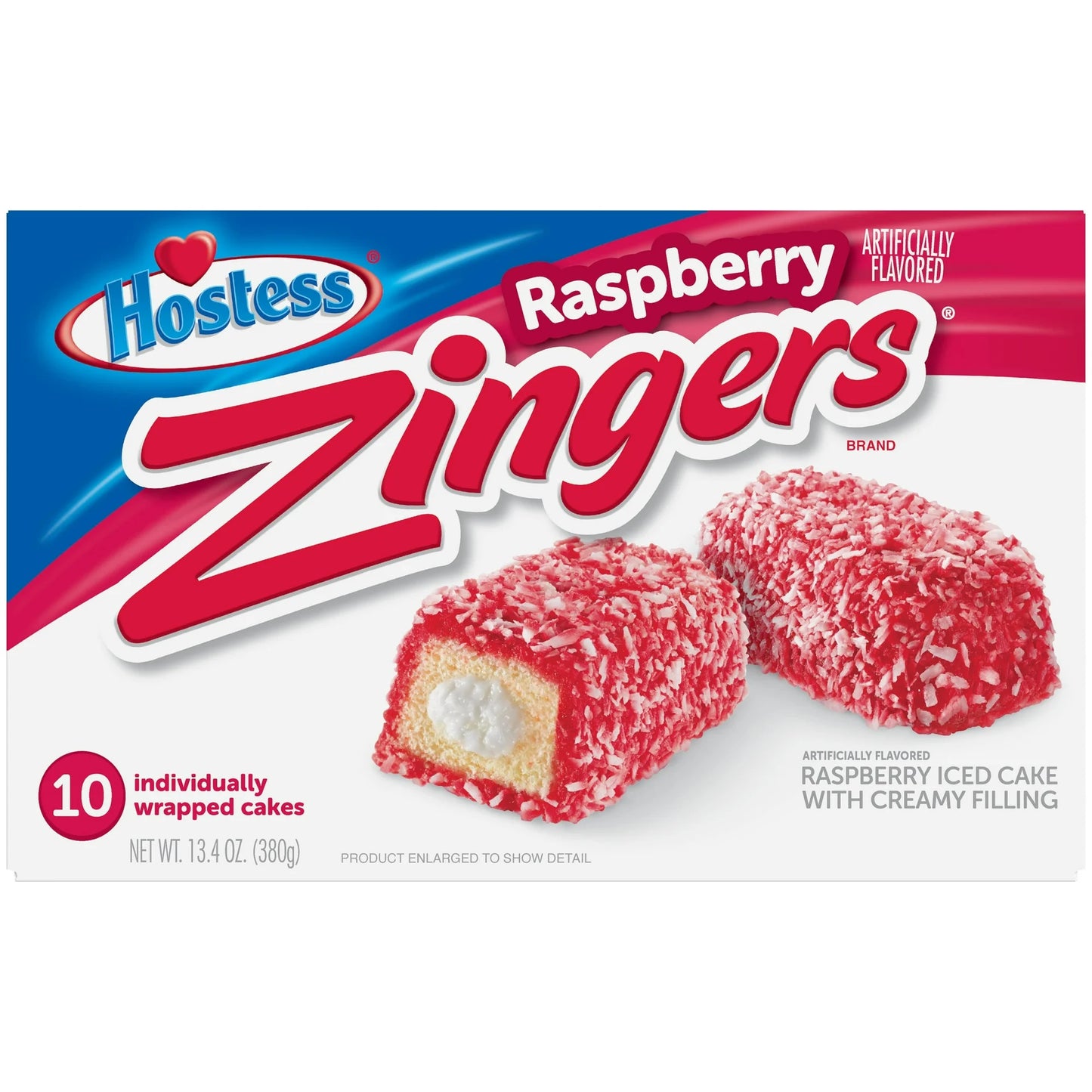 Hostess Raspberry Zingers 380g