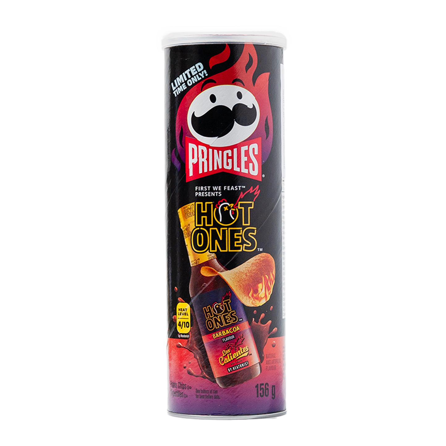 Pringles Hot Ones Barbacoa 158g - USA Import