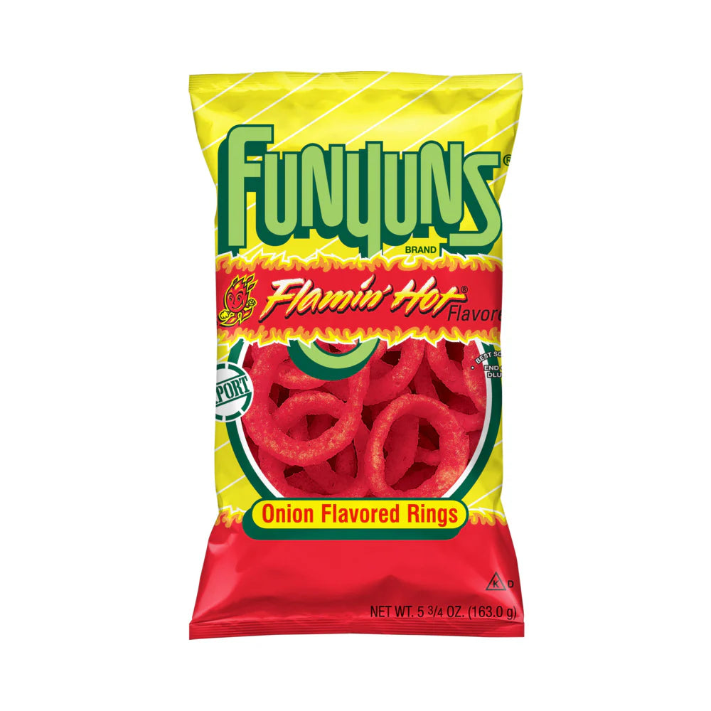 Funyuns Flamin Hot 163g - USA Import