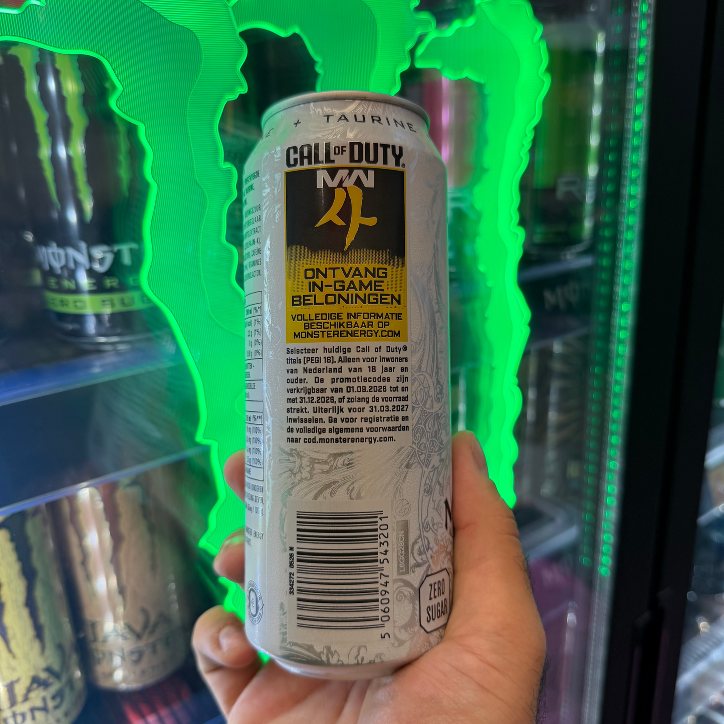 Monster Ultra White 500ml (MW4 Promo) - NL