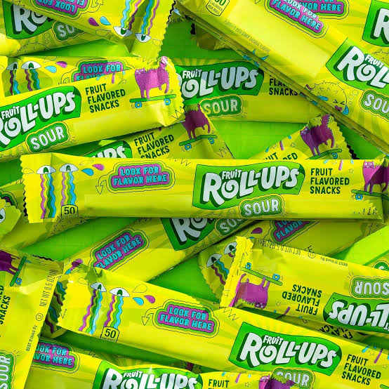 3x losse Fruit Rolls Ups (Mystery Mix smaken)