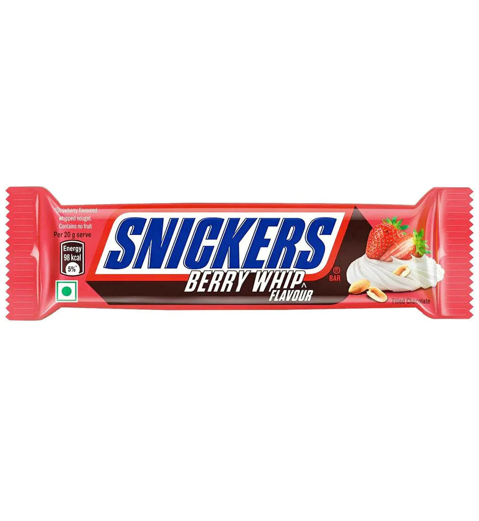 Snickers Berry Whip 45g - Indien-Import