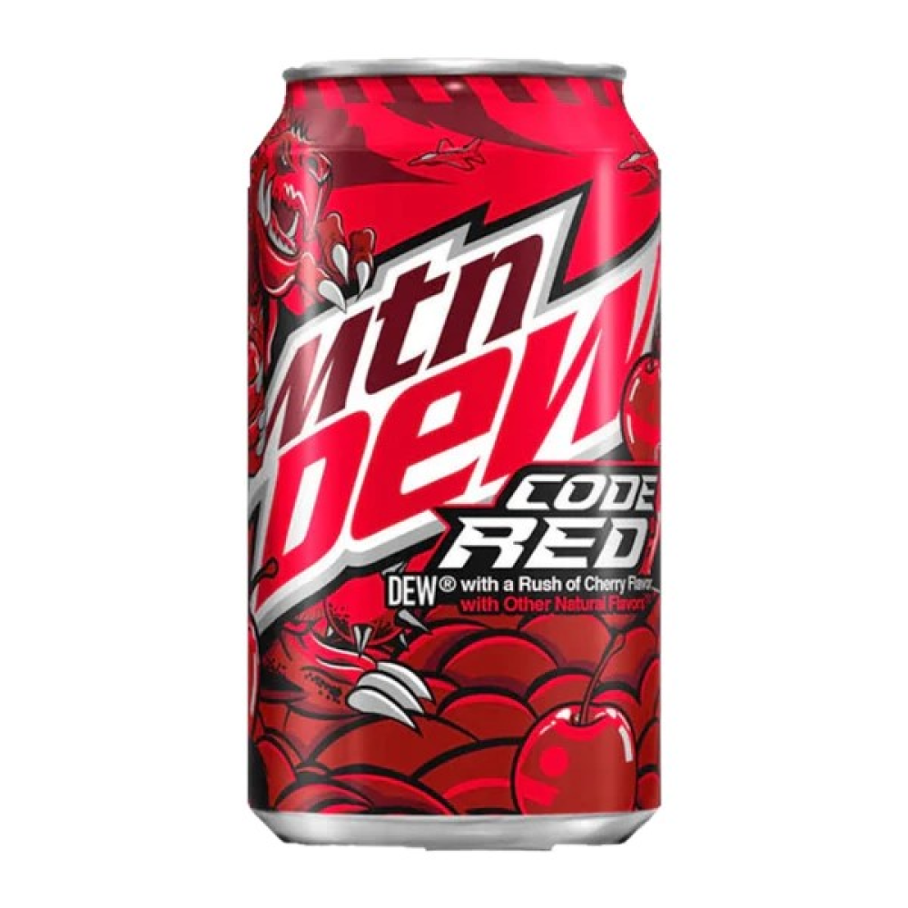 Mountain Dew Code Red 355ml - USA Import
