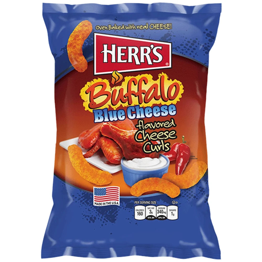 Herr’s Buffalo Blue Cheese 170g - USA Import