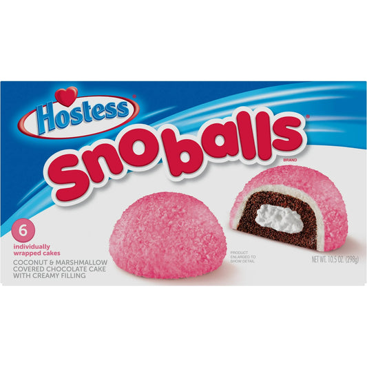 Hostess Pink Snoballs 398g