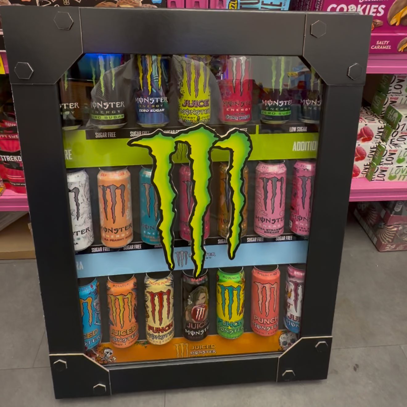 Monster Energy Display Set [Candy Empire Exclusive - as seen on TikTok]