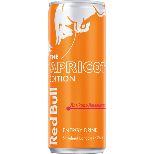 Red Bull Apricot Edition - Abrikoos-Aardbei