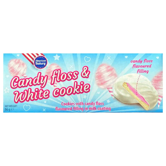 American Bakery Candy Floss & White Cookie 96g