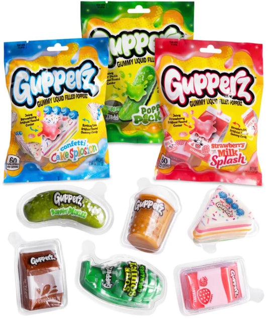 3x losse Gupperz Candy