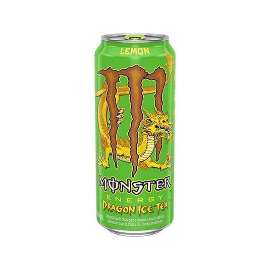 Monster Dragon Ice Tea Lemon 473ml - Brazil Import