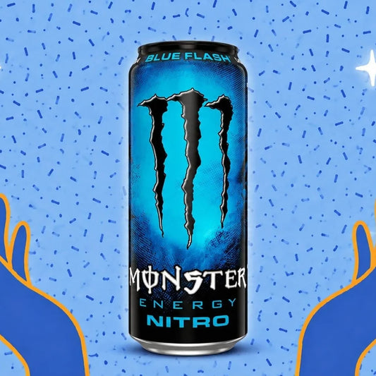 Monster Nitro Blue Flash 500ml - Poland Import