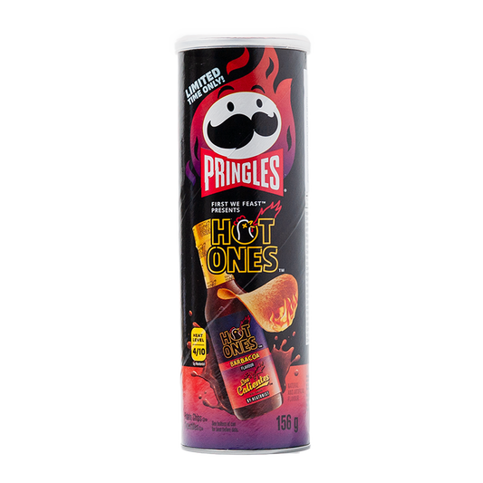 Pringles Hot Ones Barbacoa 158g - USA Import