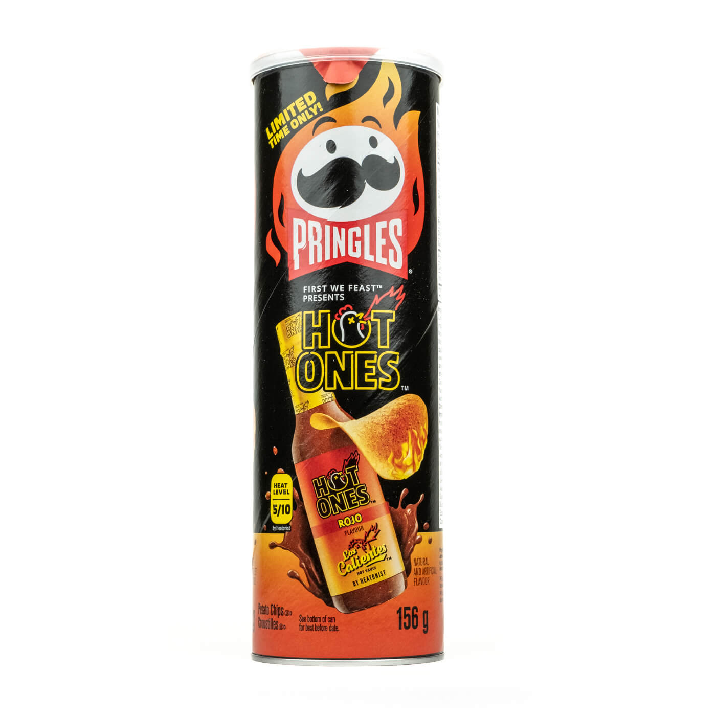 Pringles Hot Ones Rojo 158g - USA Import