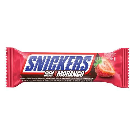 Snickers Morango 45g - Brazil Import