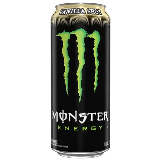 Monster Vanilla Shot 473ml - USA Import [PRE-ORDER! LEVERING NOVEMBER 2026]