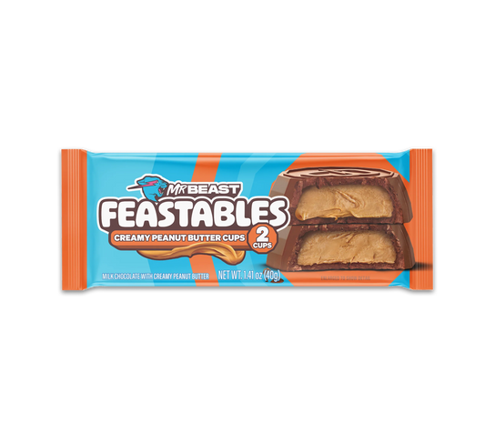 Feastables Creamy Peanut Butter Cups 40g
