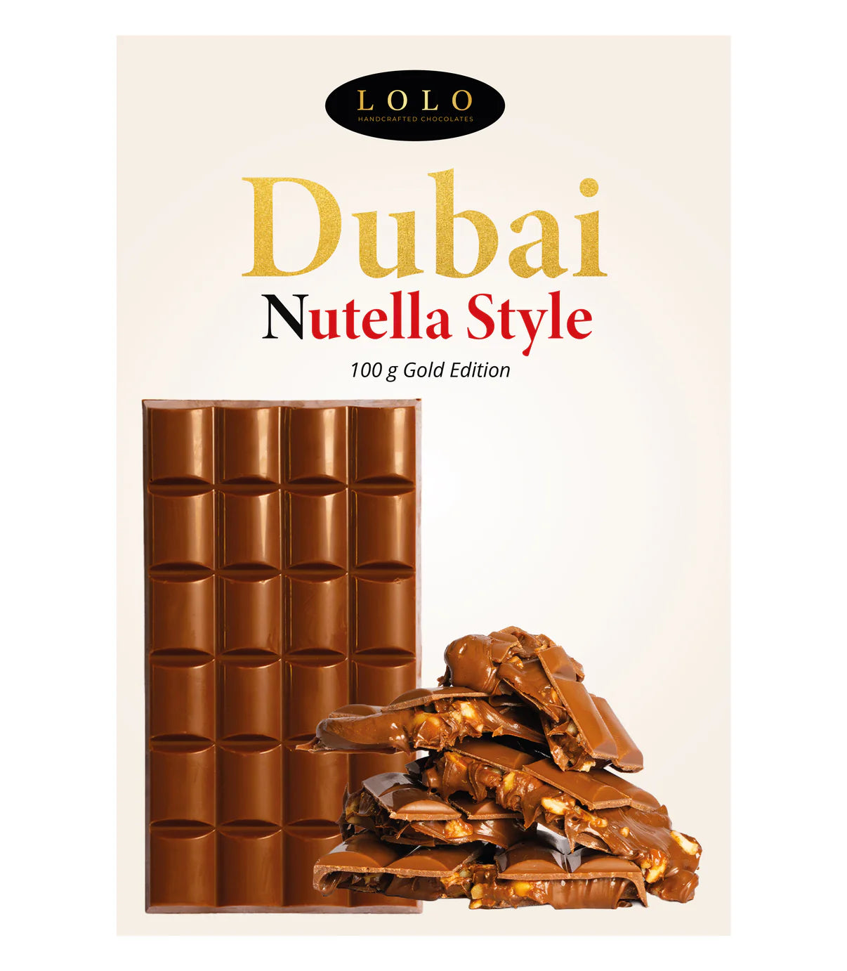 Dubai Nutella Chocolade 100g