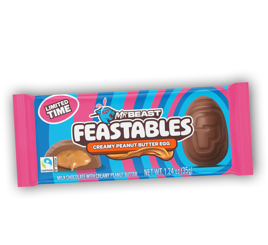 Feastables Cremige Erdnussbutter-Eier 35 g