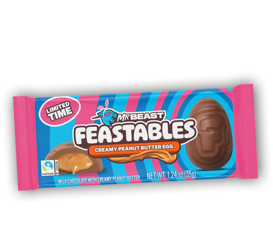 Feastables Creamy Peanut Butter Eggs 35g