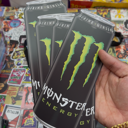 GRATIS MONSTER STICKERS BIJ BESTELLEN VAN 4 MONSTER BLIKKEN [1x PER KLANT]
