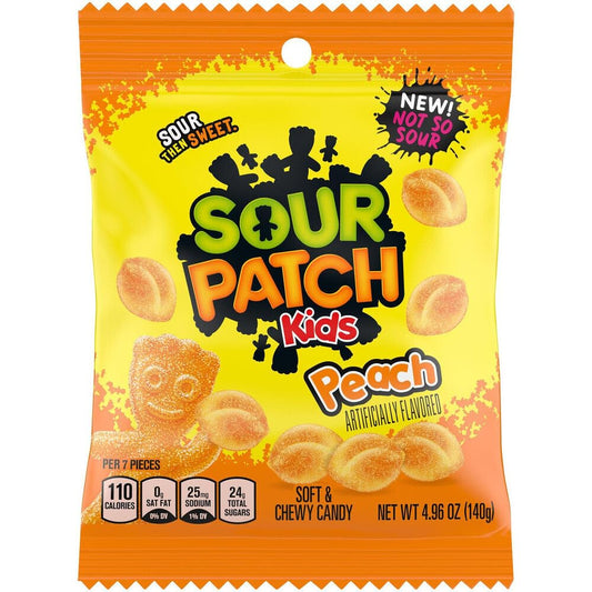 Sour Patch Peach 102g - USA Import [THT 15/05]