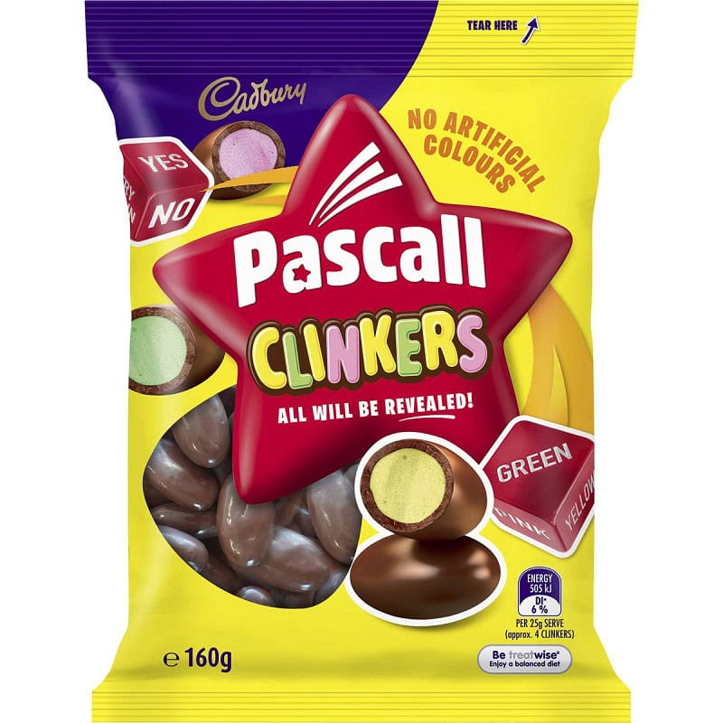 Cadbury Clinkers 160g - Australia Import