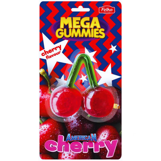 Mega Gummy Cherry 120g