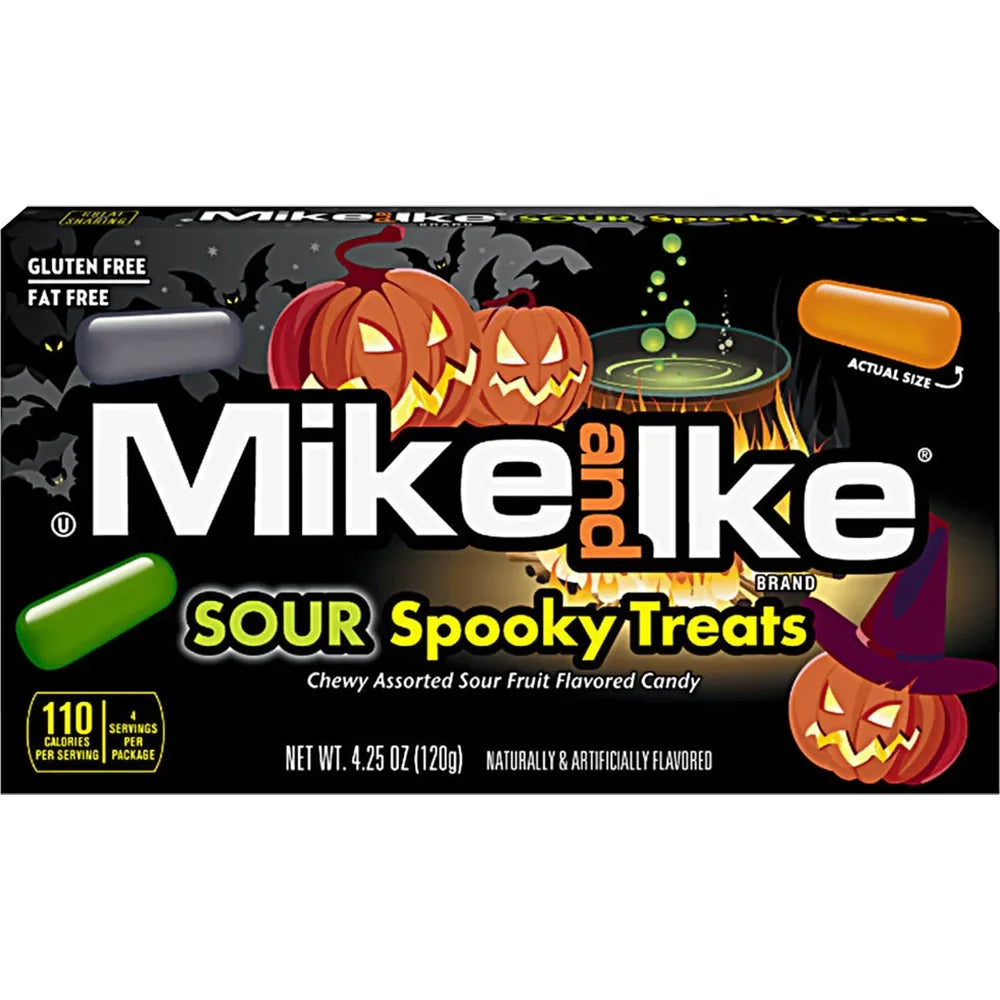 Mike & Ike Thrill Sour Spooky Treats 120g