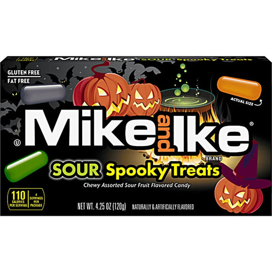 Mike & Ike Thrill Sour Spooky Treats 120g
