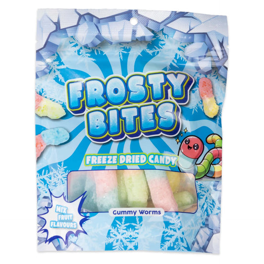Frosty Bites Gummy Worms 50g