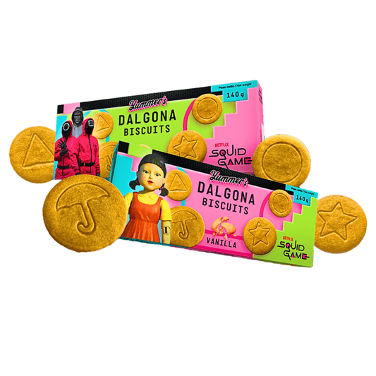 Squid Game Dalgona Biscuits