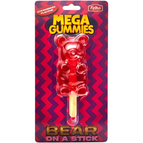 Mega Gummy Bear-on-a-Stick 120g