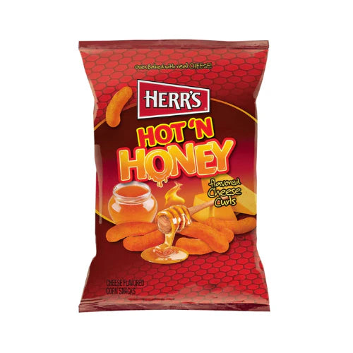 Herr’s Hot ‘n Honey Chips 170g – USA Import