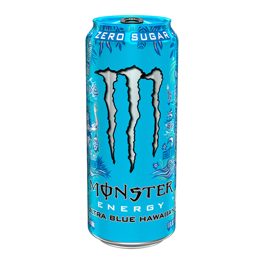 Monster Energy Ultra Blue Hawaiian 473ml - USA Import