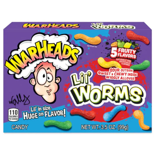 Warheads Sour Lil' Worms 99g